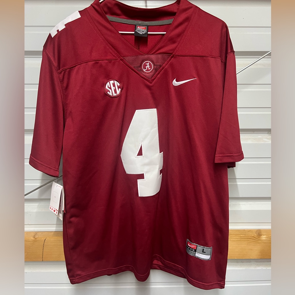 Nike Mens Alabama Crimson Tide Milroe Football Jersey Nike Mens Alabama Crimson Tide Milroe Football Jersey